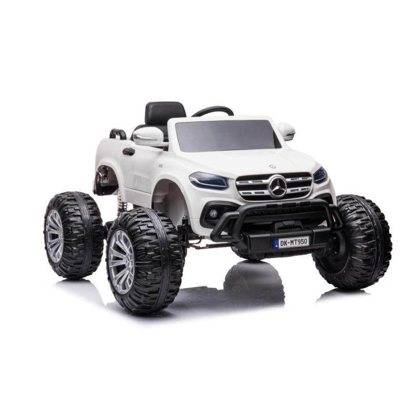 Coche eléctrico Mercedes DK-MT950 4x4 Lean cars - Blanco