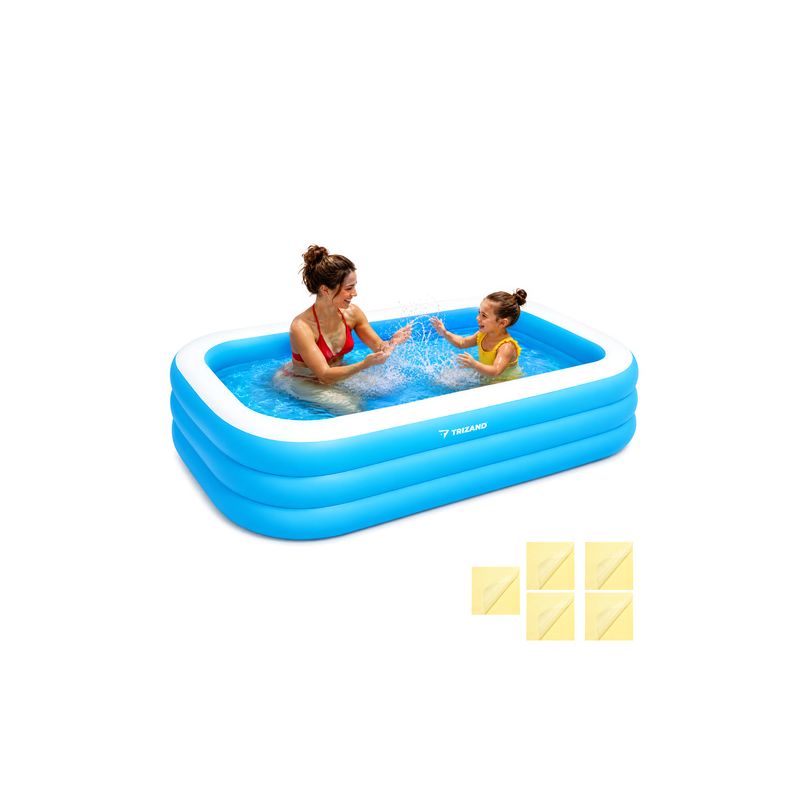 Piscina Hinchable Infantil 185x130x50cm Trizand