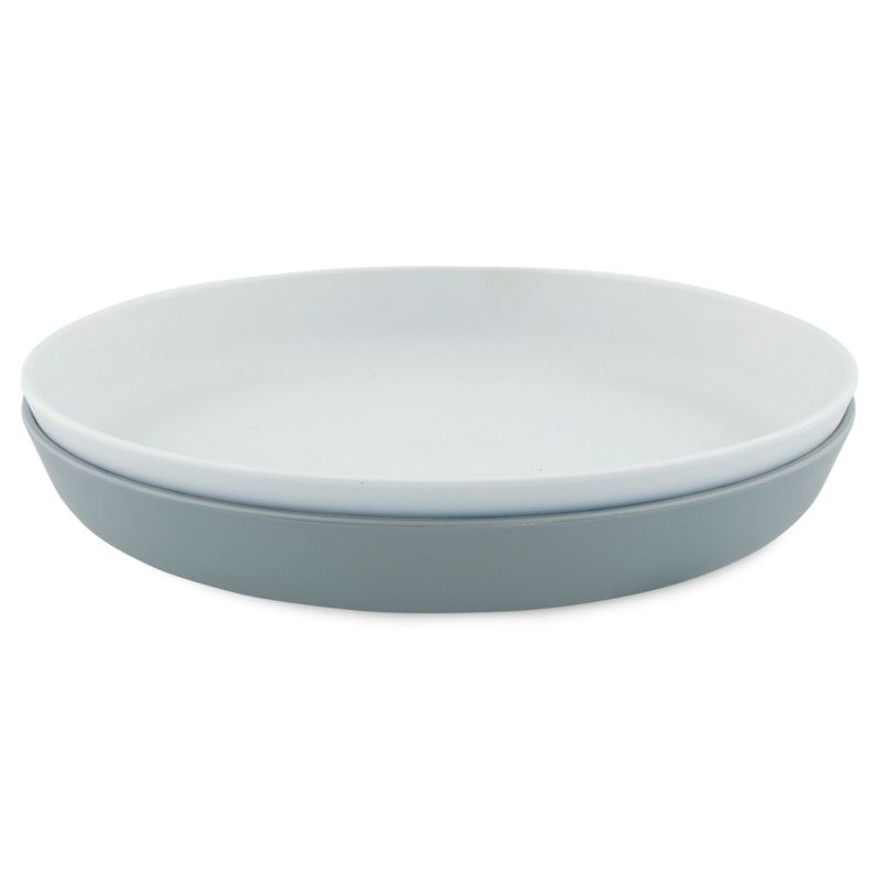 Platos de PLA 2-Pack Petrol Trixie - Ecoamigables y Divertidos