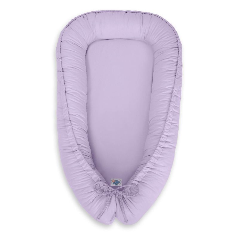 Baby Nest Double-sided Premium Cocoon For Infants My Sweet Baby- Lila