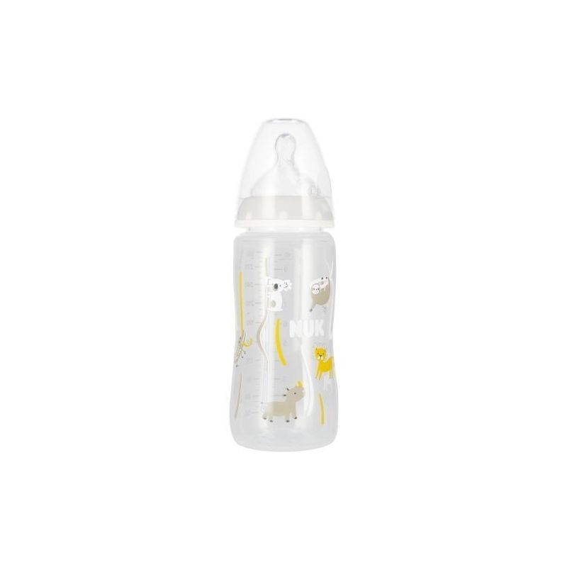 Biberón Nuk 300ml con Indicador de Temperatura para Bebés