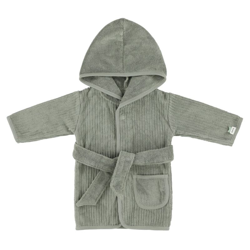 Bata de baño Trixie para bebé Hush Olive 1-2 años