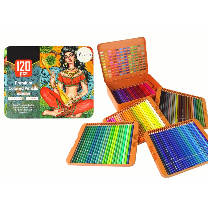 Set de Artista Pequeño 120 pcs. Crayones en Organizador