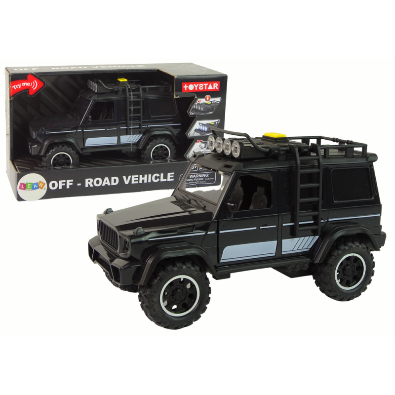Coche Off-Road 1:14 con Tracción por Fricción Negro