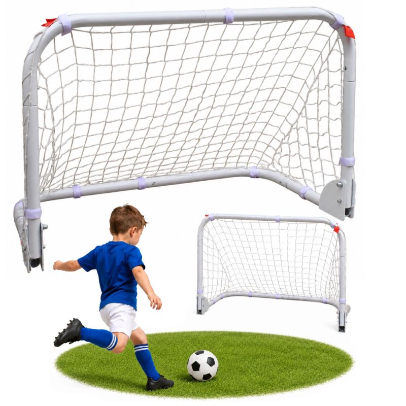 Portería de fútbol Lean sport de 90 x 60 x 50 cm para jugar