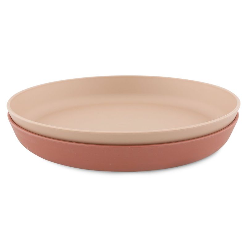 Platos de PLA Trixie 2-Pack - Rosa para Bebés