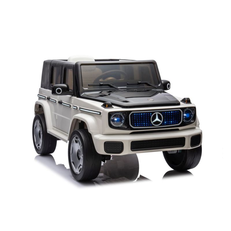 Coche eléctrico a batería Mercedes EQG 4x4 Blanco