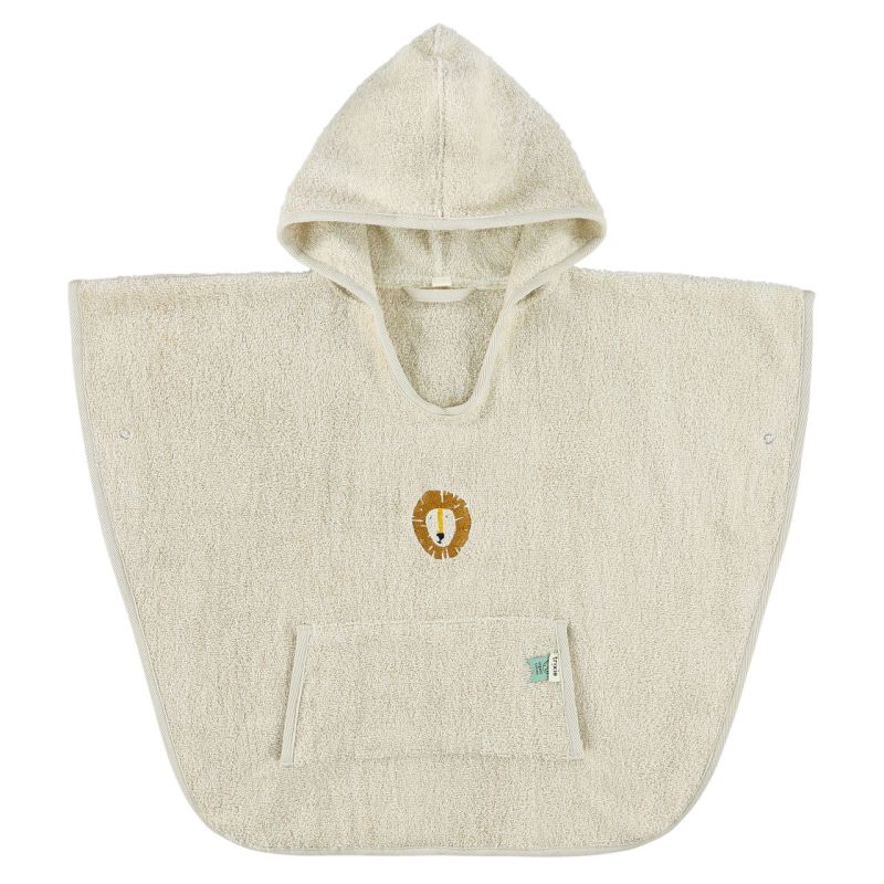 Poncho Aura Lion Trixie - Ideal para Bebés, 100% Algodón Orgánico