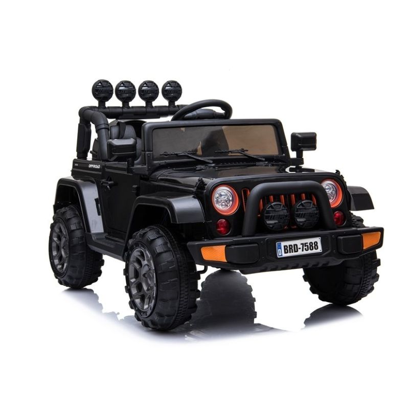 Coche Eléctrico BRD-7588 Negro para Paseo