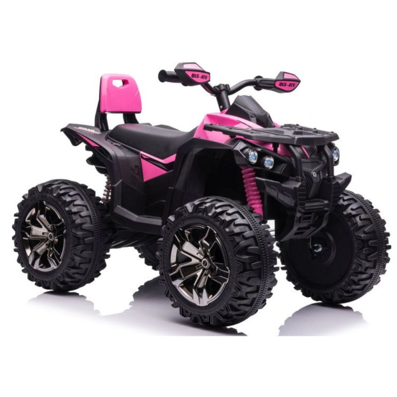 Quad eléctrico rosa QLS-3288