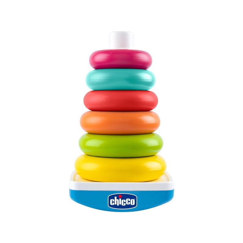 Pirámide de Colores Chicco toys - Juguete Educativo para Bebés