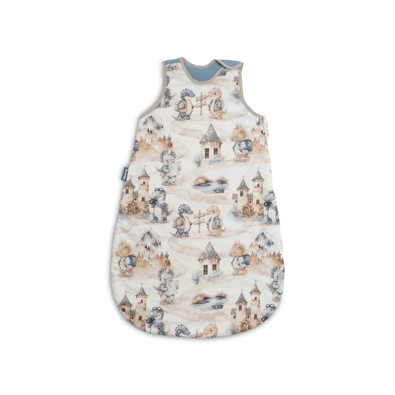 Saco de Dormir Sensillo M 50x80 Dragones Jeans para Bebé