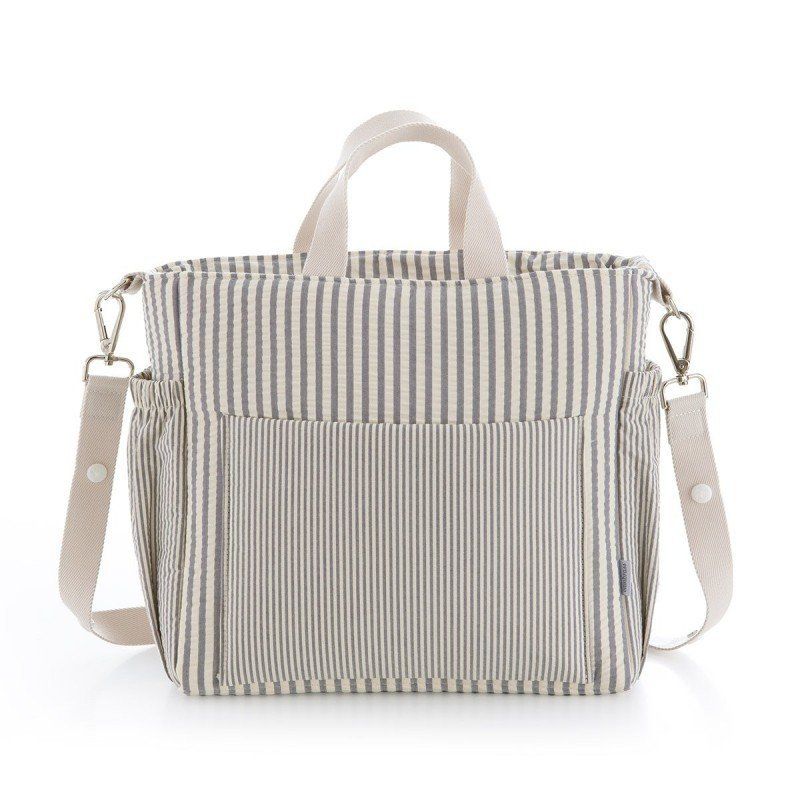 Bolso Maternal Pack Derby Gris 16x43x37 Cm - Cambrass