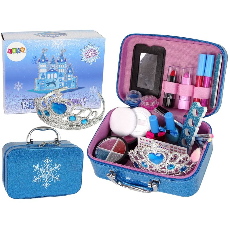 Kit de Maquillaje Estrella Trunk Brillo Azul