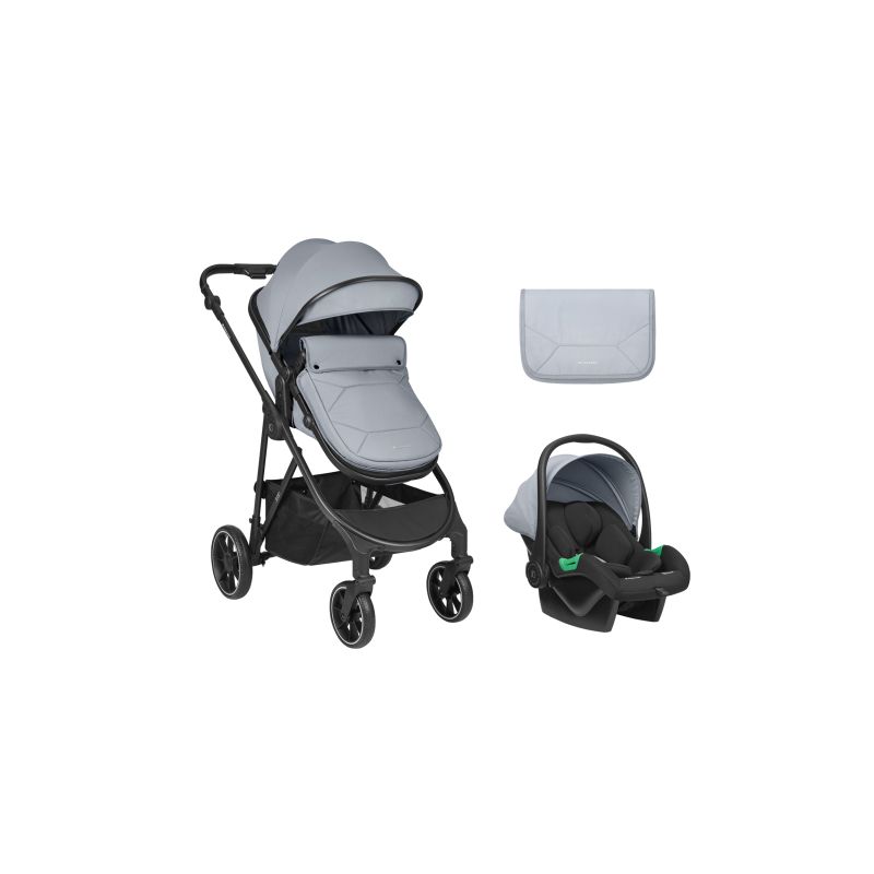 Carrito de Bebé 3en1 con Asiento Transformable Kikkaboo