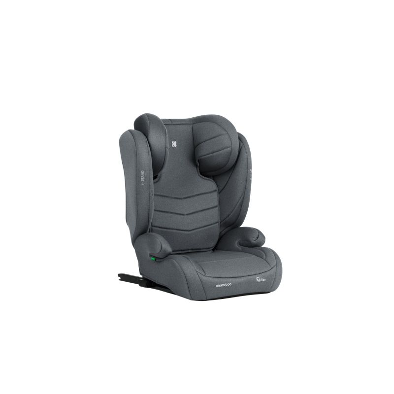 Silla de coche Kikkaboo i-Stand i-SIZE Gris Oscuro 100-150 cm
