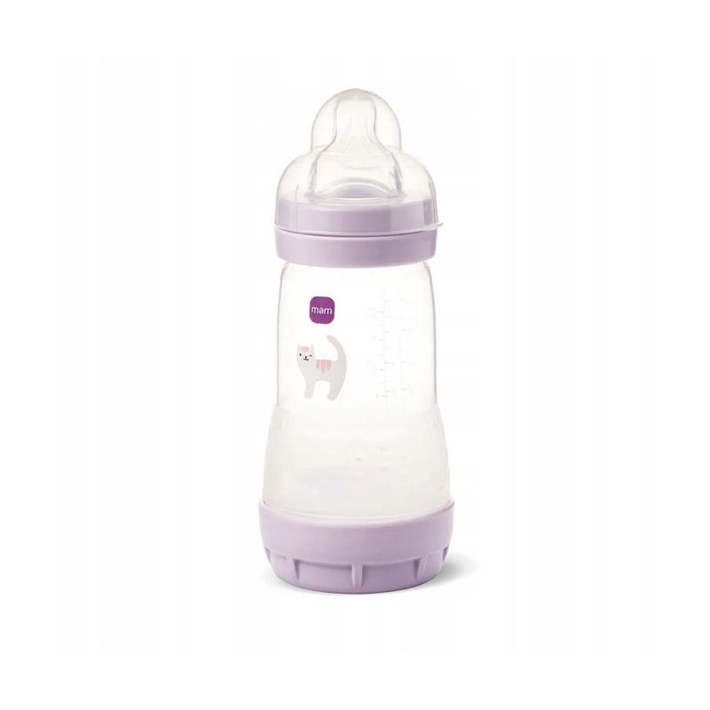 Biberón Anticólico Mam baby Perfect Start 260ml Violeta