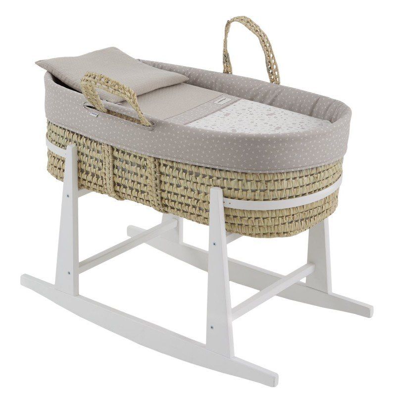 Moises Palma Acolch+pata M.bco Abete Beige/bco 39x80x61 Cm - Cambrass