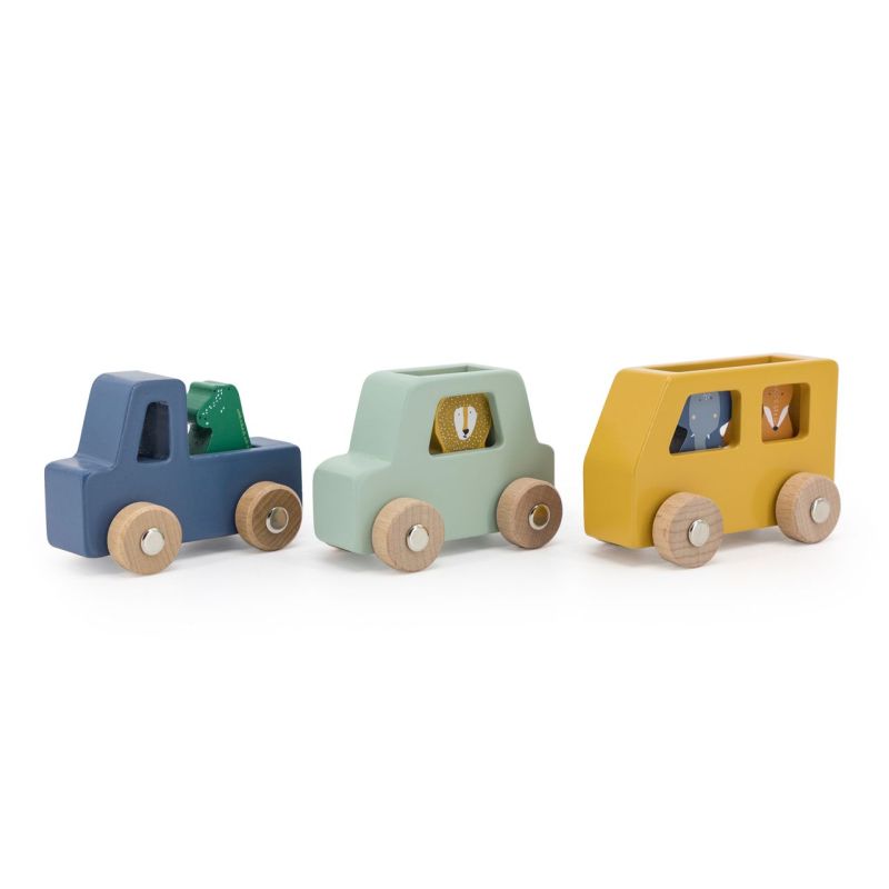 Juego de coche de madera para animales Trixie - Diversión asegurada