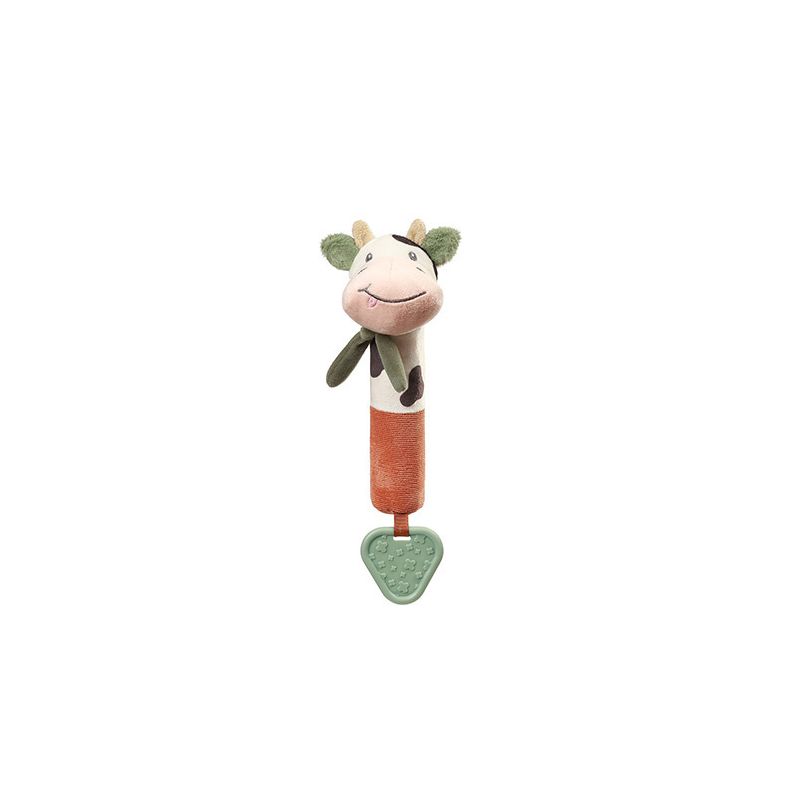 Juguete de Peluche Squeaky Cow Bingo Babyono para Bebés