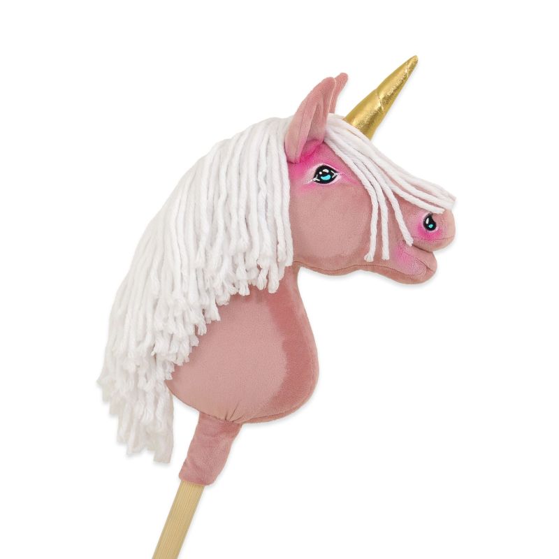Unicornio de Madera My Sweet Baby - Caballo de Juguete Rosa