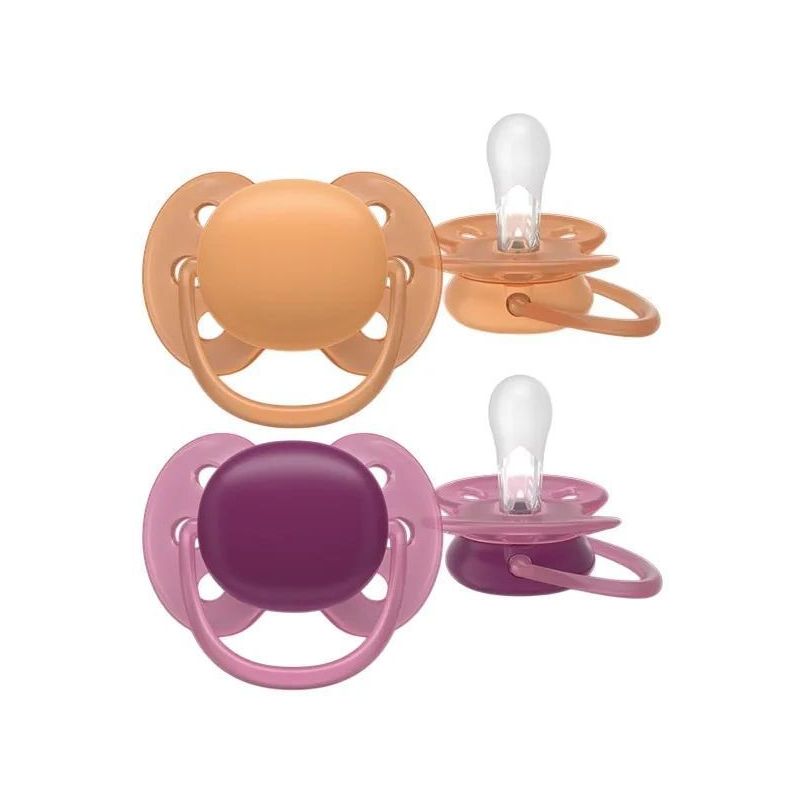 Chupetes ortodónticos Philips Avent Ultra Soft 18m+