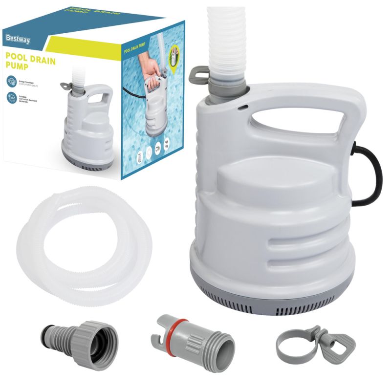 Bomba de Agua para Piscinas 3028L/H con Manguera