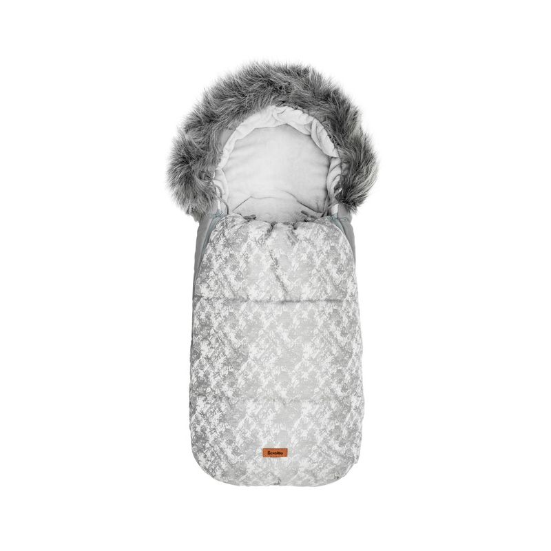 Saco de Paseo Sensillo Olaf Gris Claro 100x45 cm