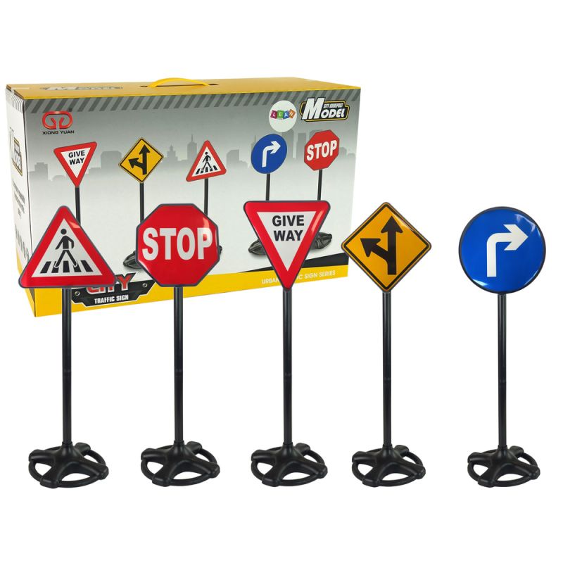 Gran Set de Señales de Tráfico Educativas de 82 cm