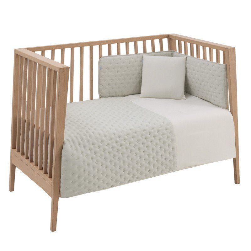 Jgo 2 Pcs.f.nordica Cuna 60 Tender Mint 100x140x3 Cm - Cambrass