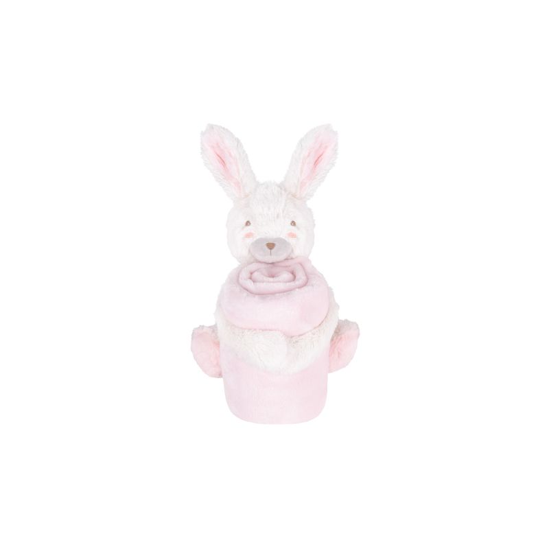 Juguete y manta de bebé Rabbits in Love Kikkaboo