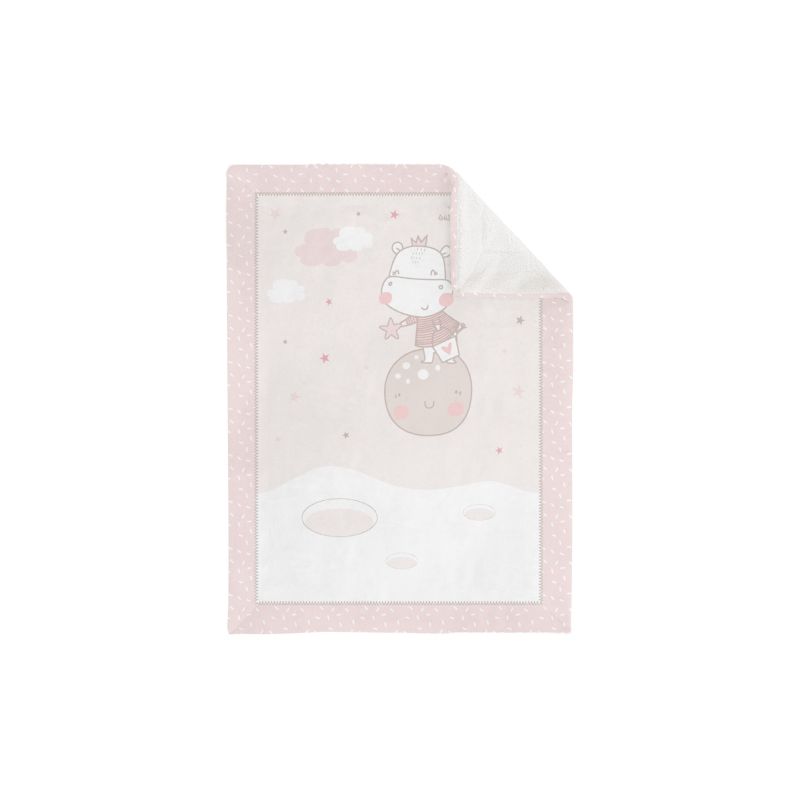 Manta de sherpa supersuave para bebé Kikkaboo - 80/110 cm