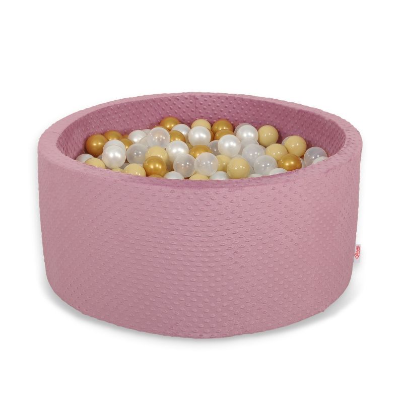 Ball Pit Minky 90cm con 200 Bolas My Sweet Baby - Pastel Violet