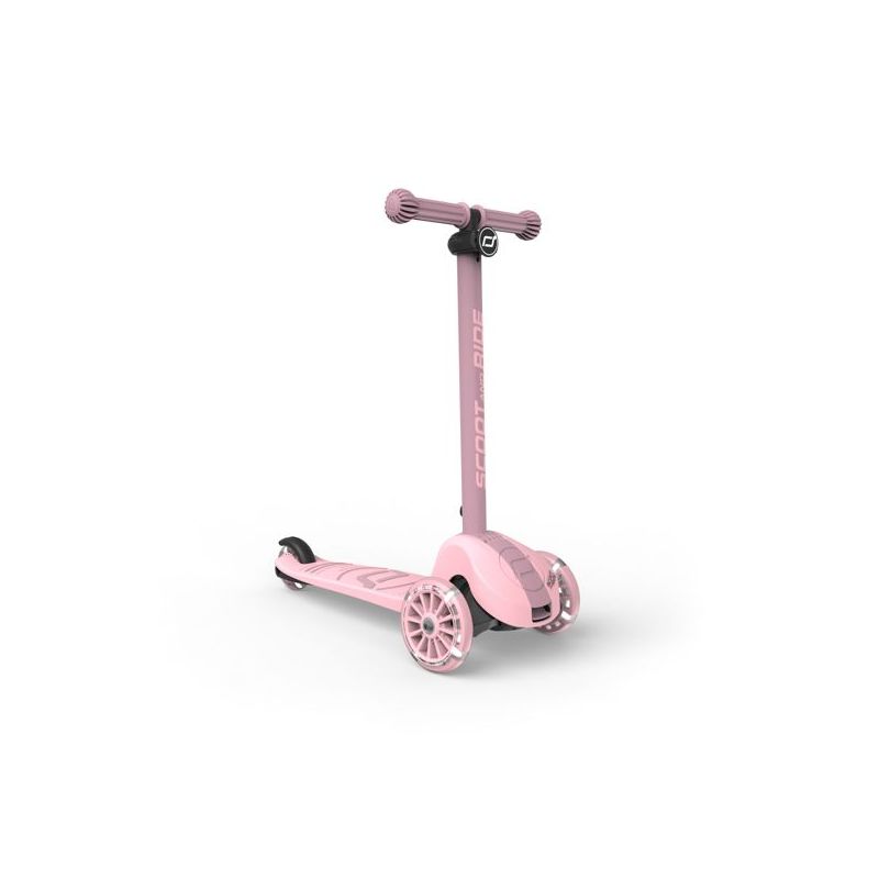 Scoot&ride Highwaykick 3S Rosa - Patinete Plegable para Niños