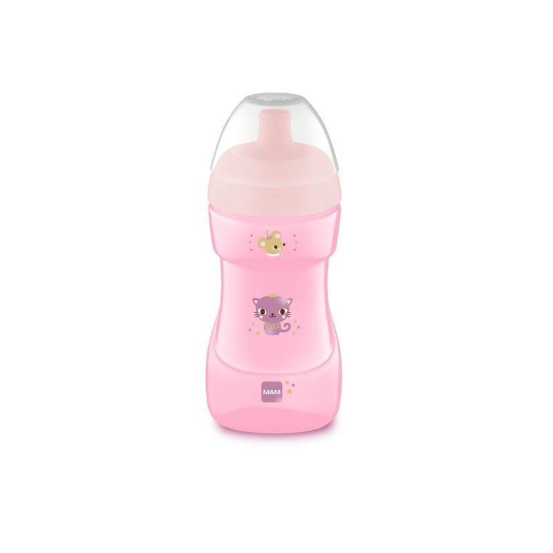 Taza Deportiva Mam baby 330ml Celebraciones Rosa