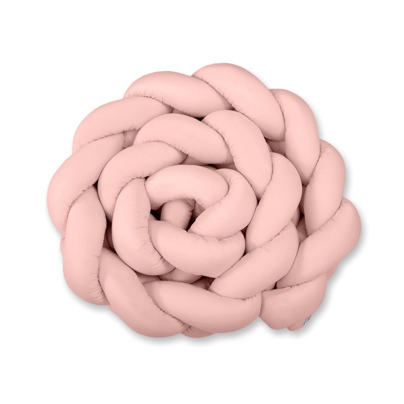 Knot Bumper XXL - Protector de Cuna My Sweet Baby en Rosa Pastel
