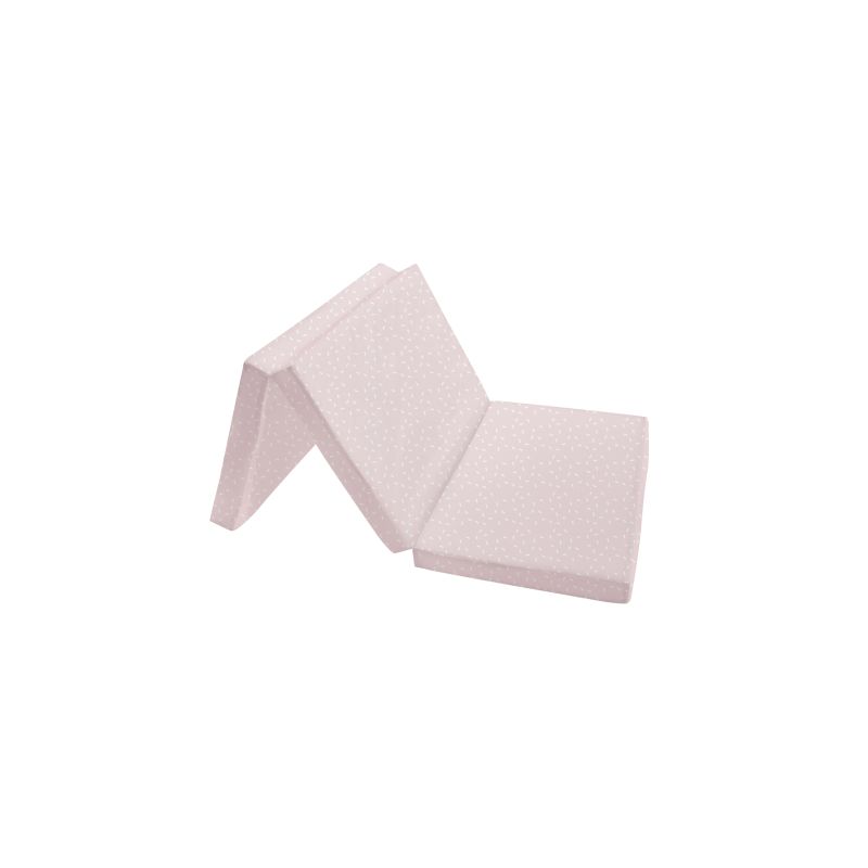 Colchón Plegable para Bebés Kikkaboo Confetti Rosa 60x120 cm