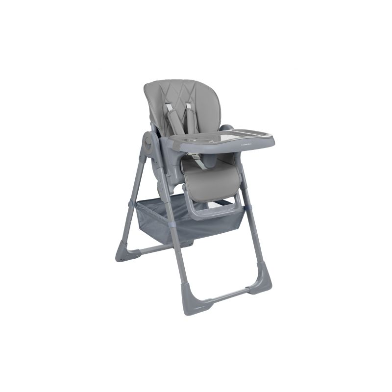 Trona Comfy+ Grey Kikkaboo - Comodidad y Seguridad para Bebés