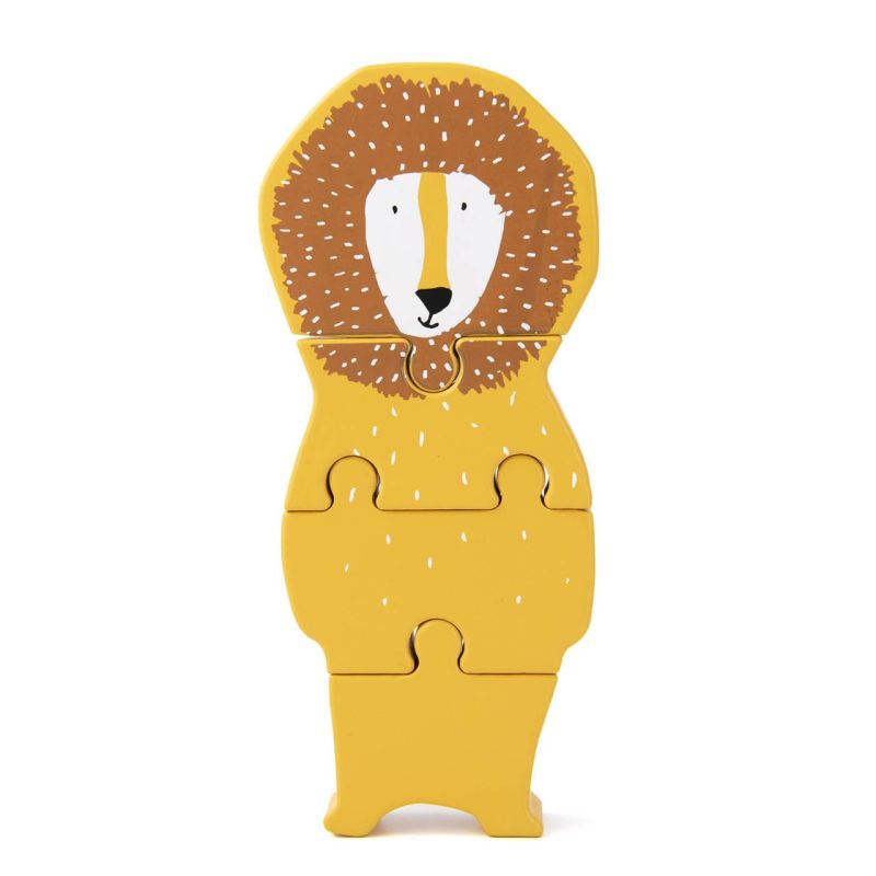 Rompecabezas de Madera Mr. Lion de Trixie para Bebés