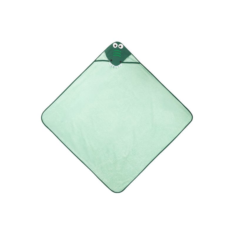 Capa de Baño Sensillo Waterfriends Cocodrilo Verde 100x100