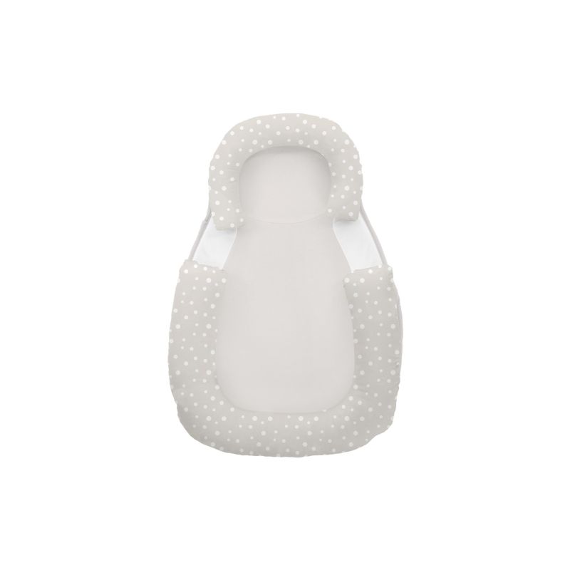 Posicionador antivuelco de espuma viscoelástica Kikkaboo Dots Beige