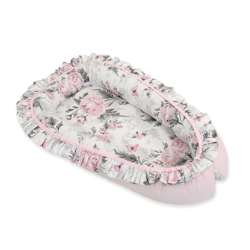 Cocoon Premium para Bebés My Sweet Baby - Peonías Románticas