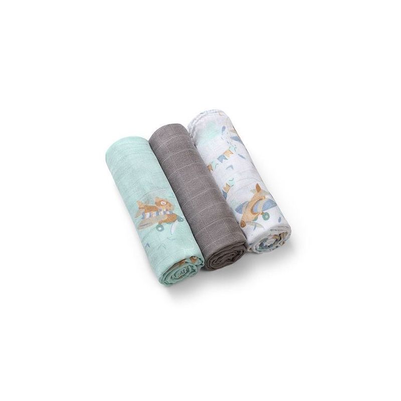 Pañales de Bambú Babyono, 3 Piezas, Suaves y Versátiles