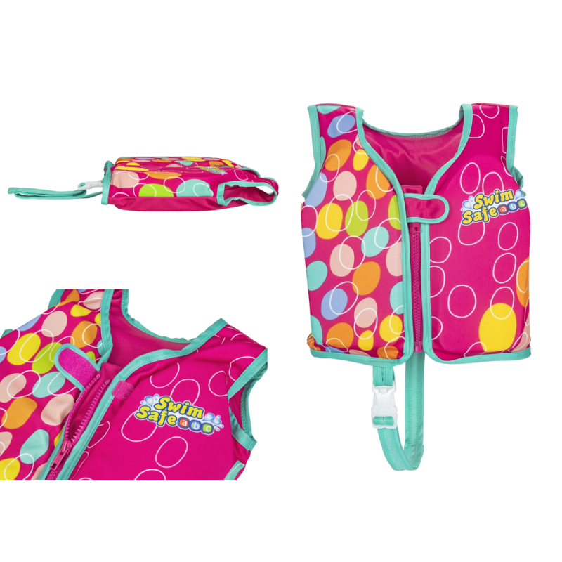 Chaleco de Natación Rosa 51 cm