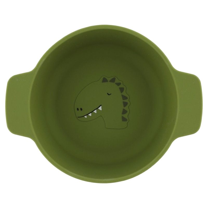 Cuenco de Silicona Mr. Dino - Trixie, Ideal para Bebés