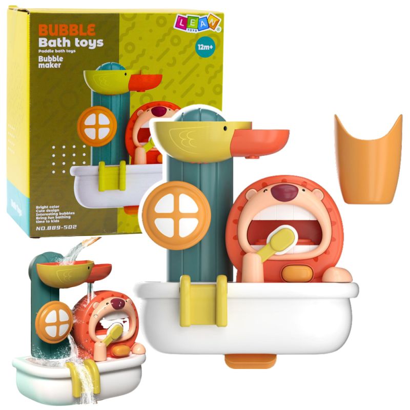Máquina de Espuma de Baño León Pato