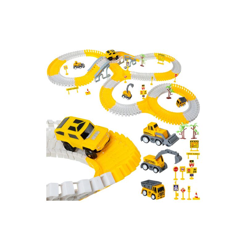 Pista de Carros Iso Trade: Set de Construcción para Niños
