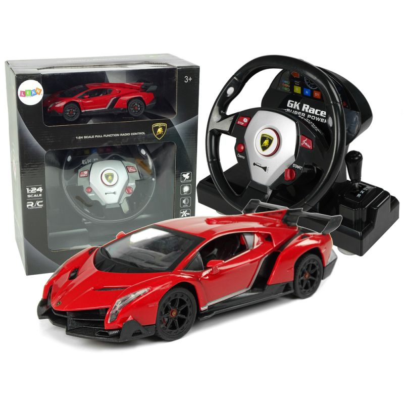 Coche Teledirigido Lamborghini Veneno con Sonido y Luces