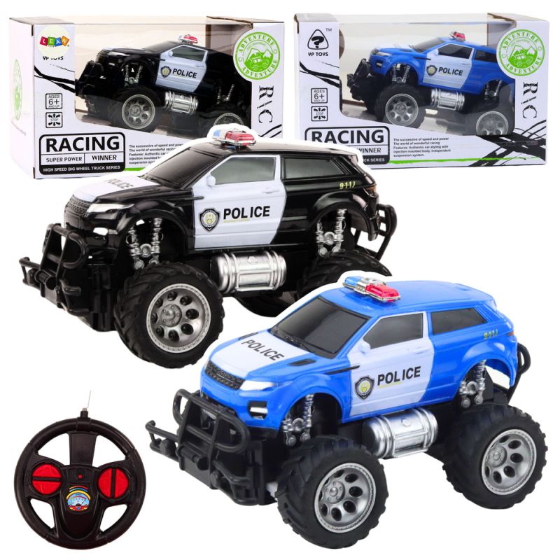 Coche de Policía Todo Terreno RC 1:24 Control Remoto