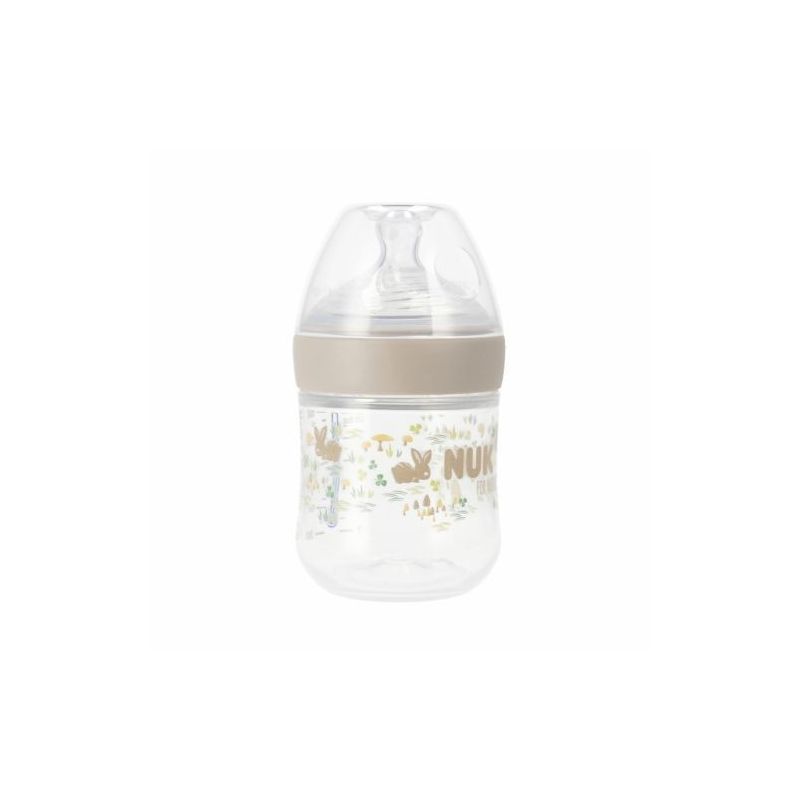 Biberón Nuk 150ml con Tetina de Silicona Natural